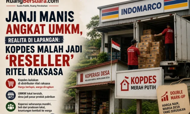 Kopdes merah putih jadi reseller ritel raksasa