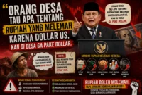 Orang desa tidak pakai dolar kalimat yang meremehkan rakyat1